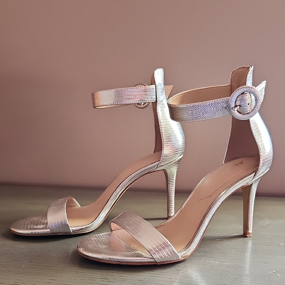 ALDO Silver High Heel Sandals